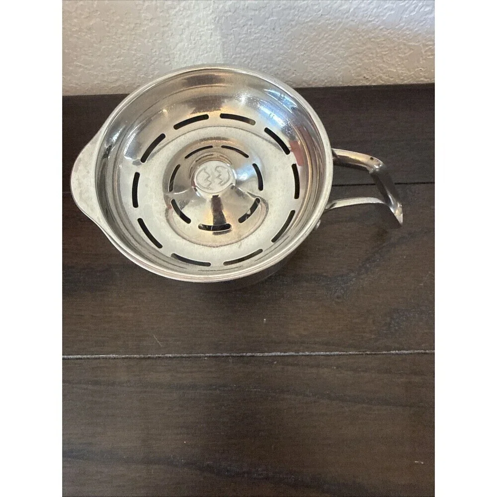 Egg Separator Bucket Sturdy Stainless Steel Egg Yolk White Separator Tool Div...
